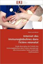 Internet Des Immunoglobulines Dans l''ict re N onatal af Benoit-M