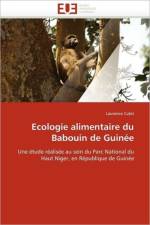 Ecologie Alimentaire Du Babouin de Guin e af Culot-L