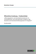 Offentliche Erziehung - Problemfelder af Maximilian Stangier