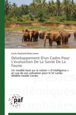 Developpement d'Un Cadre Pour l'Evaluation de la Sante de la Faune af Jamot-E