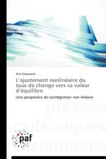 L Ajustement Nonlineaire Du Taux de Change Vers Sa Valeur D Equilibre af Chaouachi-S