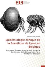 Epid miologie Clinique de la Borr liose de Lyme En Belgique af Somasse-Y