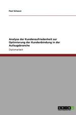Analyse Der Kundenzufriedenheit Zur Optimierung Der Kundenbindung in Der Aufzugsbranche af Paul Schauer