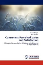 Consumers Perceived Value and Satisfaction af Deepak Bhagat