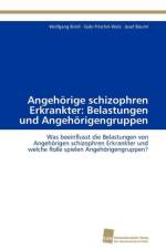 Angehoerige schizophren Erkrankter af Bindl Wolfgang