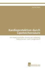 Kardioprotektion durch Lipoteichonsaure af Oprea Gunther