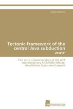 Tectonic framework of the central Java subduction zone af Wittwer Andreas