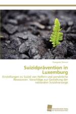 Suizidpravention in Luxemburg af Zenner Francoise