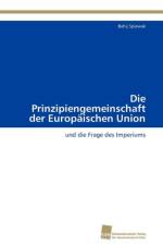 Prinzipiengemeinschaft der Europaischen Union af Spiewak Bahij