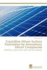 Crystalline Silicon Surface Passivation by Amorphous Silicon Compounds af Petres Roman