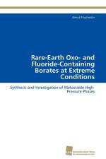 Rare-Earth Oxo- and Fluoride-Containing Borates at Extreme Conditions af Pitscheider Almut