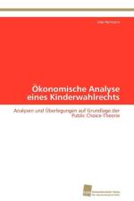 OEkonomische Analyse eines Kinderwahlrechts af Hermann Udo