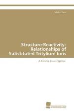Structure-Reactivity-Relationships of Substituted Tritylium Ions af Horn Markus
