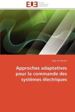 Approches Adaptatives Pour La Commande Des Syst mes lectriques af Nguyen-N