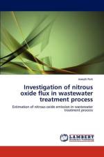 Investigation of nitrous oxide flux in wastewater treatment process af Joseph Park