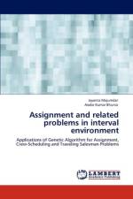 Assignment and related problems in interval environment af Jayanta Majumdar
