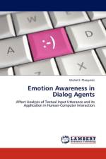 Emotion Awareness in Dialog Agents af Michal E Ptaszynski