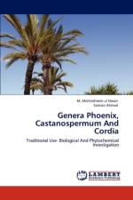 Genera Phoenix, Castanospermum And Cordia af Salman Ahmed
