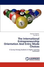 International Entrepreneurship Orientation And Entry Mode Choices af Tan Min Er