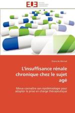L'insuffisance renale chronique chez le sujet age af de Monval-D