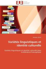 Vari t s Linguistiques Et Identit Culturelle af Diallo-A