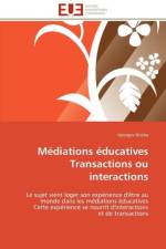 Mediations educatives transactions ou interactions af Ntsiba-G
