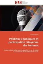 Politiques Publiques Et Participation Citoyenne Des Femmes af Smires-Y