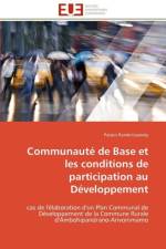 Communaut de Base Et Les Conditions de Participation Au D veloppement af Rambinizandry-P
