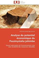 Analyse Du Potentiel conomique Du Pausinystalia Johimbe af Ngo-Samnick-E