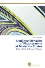 Nonlinear Behavior of Piezoceramics at Moderate Strains af Nguyen Huy the