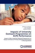 Impacts of University Outreach Programmes on Kcpe Performance af John Chang'Ach