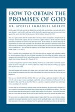 How to Obtain the Promises of God af Dr Apostle Emmanuel