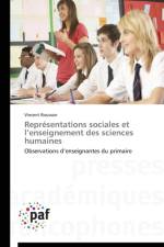 Representations Sociales Et L Enseignement Des Sciences Humaines af Rousson-V