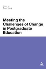 Meeting the Challenges of Change in Postgraduate Education af Tony Harland