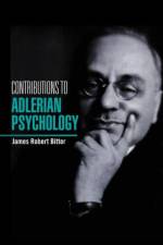 Contributions to Adlerian Psychology af James Robert Bitter