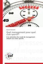 Quel Management Pour Quel Club Sportif? af Fontanel-G