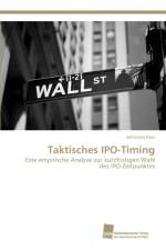 Taktisches IPO-Timing af Johannes Kaar