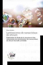 Luminescence de nanocristaux de silicium af Olivier Jambois
