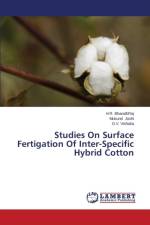 Studies On Surface Fertigation Of Inter-Specific Hybrid Cotton af Bharathraj H R