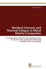 Residual Stresses and Thermal Fatigue in Metal Matrix Composites af Schoebel Michael