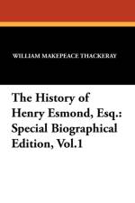 History of Henry Esmond, Esq. af William Makepeace Thackeray