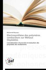 Electrosynthese Des Polymeres Conducteurs Sur Metaux Oxydables af Bazzaoui-M