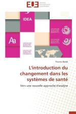 L'introduction du changement dans les systemes de sante af Balde-T