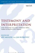 Testimony and Interpretation af Jan Roskovec