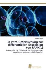 In-vitro-Untersuchung zur differentiellen Expression von RANK(L) af Vogel Melanie