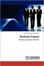 Business Papers af M Moses Antony Rajendran