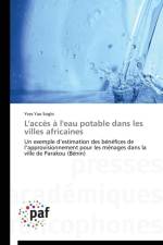 L'Acces A l'Eau Potable Dans Les Villes Africaines af Soglo-Y