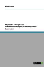 Empirische Strategie- Und Unternehmensanalyse 'Heidelbergcement' af Michael Fischer