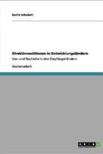 Direktinvestitionen in Entwicklungslandern af Katrin Schubert