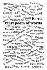 First Poem of Words af Jef Harris